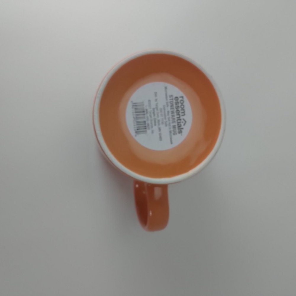 Retro Coffee Mug Speak Up Room Essentials Stoneware Microwave Safe 15oz. New - Picture 7 of 8